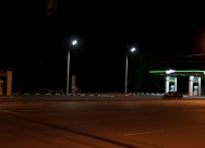 Внедрение уличных светодиодных светильников серии УСС на автозаправочных станциях "Челнефть"